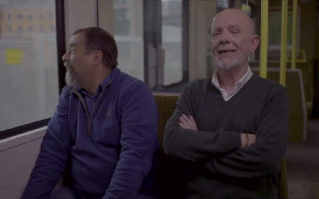 Roddy Doyle’s “Two Pints” on the DART