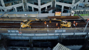 Irish Rail, Connolly to Pearse Track Renewal Works Video