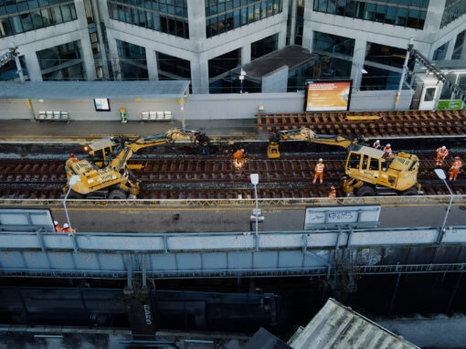 Irish Rail – Connolly to Pearse Track Renewal Works